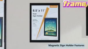 A3/A4/A5 Magnetic Picture Photo Frame Certificate Magnetic Display Sticker Photo Adhesive Wall