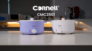 Cornell 3.5L Multi Function Hot Pot Cooker Steamboat Electric Pot Stew Pot Electric Mini Cooker