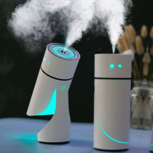 Flame Aroma Diffuser Air Humidifier Ultrasonic Cool Mist Maker Fogger LED USB Essential Oil Jellyfish Difusor Fragrance Home