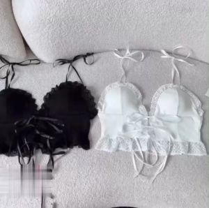 Áo 2 dây có mút ngực áo hai dây ren áo dây buộc nơ áo hai dây ren nữ kiểu gợi cảm dễ mix đồ - Life Style 4U