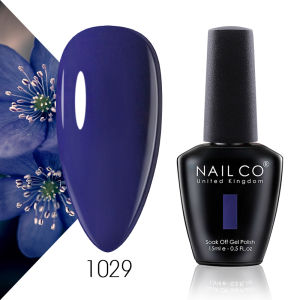 NAILCO 15ml Red Color Gel Varnish NailArt Design UV Gel Nail Polish Lacquer Manicure Soak Off Long-Lasting Enamel Top Gel Polish
