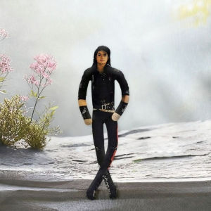 Bandai | Michael Jackson Cosplay Prop Doll Pop Trừu Tượng Sang Trọng Bộ Xương Poseable Hình Vui Nhộn Quà Tặng Sưu Tầm Dành Cho Người Hâm Mộ Trên 14 Tuổi