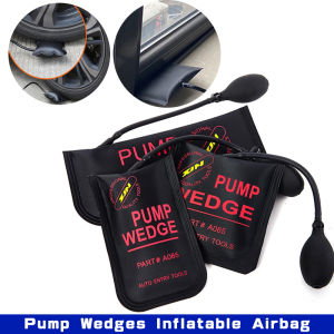 Pump Wedges Inflatable Airbag Cushioned Hand Pump Auto Air Wedge Inflatable Car Door Opener Diagn New TPU+420D Composite Cloth