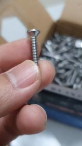 Hộp 1Kg Vít tự khoan Inox 410 (đầu dù/ đầu bằng)hàng chuẩn chất lượng