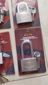 Gembok Pagar Rumah Ukuran 30mm Pendek 4 Anak Kunci ATS Iron Padlock 30mm ATS
