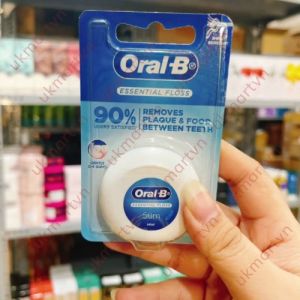 Chỉ Nha Khoa Cao Cấp Nhập UK Oral B Essential Floss 50M