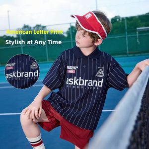 Ask Junior | American Casual Striped T-Shirt