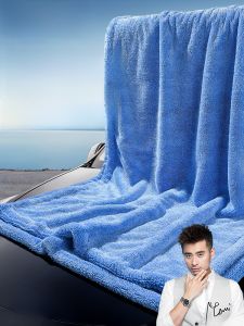 HELLOLEIBOO | Super Absorbent No Lint Car Drying Towel Large