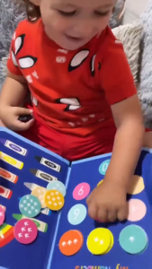Lion Busy Board Montessori Toy Early Education Toy Learning Board Activity Busy Book Sensory Toy