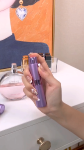 Retractable Travel Size Portable Spray 10ml Refillable Perfume Atomizer Bottle