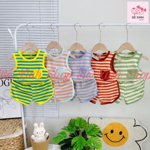 [Sale Hè] Đồ Bộ Quần Áo 3 Lỗ Cho Bé Trai Bé Gái Minky Mom Đồ Bộ Ba Lỗ Sát Nách Cho Trẻ Em Trai Gái BA LỖ VIỀN TÚI Bé_Xinh_Shop