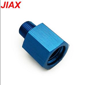 2PC Aluminum Thread Reducer Adapter M12x1 5 to 1 8 NPT for Pressure Sensor Sender Gauge Universal Fit