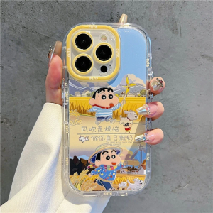 Wind Blowing Away Troubles for Apple 16promax Phone Case Iphone15 New Arrival Huawei Mate60pro Creative Pura70 Cute Opporeno12 Female Vivos19/Glory 200 Male