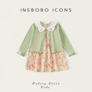 insbobo | Summer New Stylish Floral Dress Set