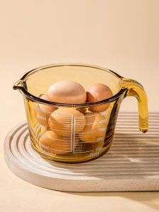 Large Capacity Heat Resistant Glass Milk Cup Microwave Safe with Lid Home Use Cup Children Breakfast Cup Oats Cup