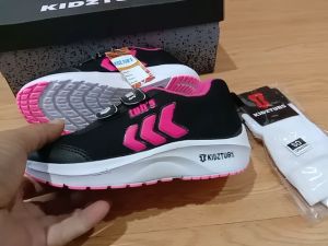 Sepatu Sekolah Anak Perempuan Sepatu Warna Hitam Murah Tali Perekat Rekat Kecil Tanggung Umur 6-10 Tahun PAUD TK SD SMP SMA Kelas 1 2 3 4 5 6 7 8 9 0-KIDZTUBS1236040824