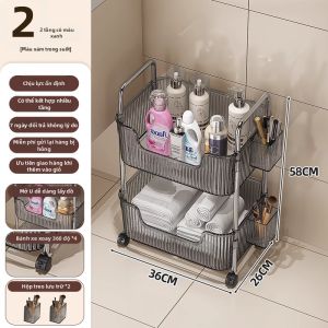 Giá Để Đa Tầng Di Động Cho Khe Hở Phòng Tắm