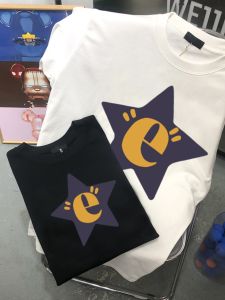 Áo Thun Nam Tay Ngắn Cotton Nguyên Chất Dáng Rộng Mùa Hè Phong Cách Hong Kong Thương Hiệu Thời Trang INS Áo Thun Thường Ngày