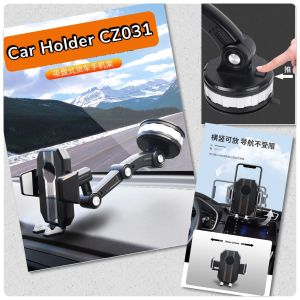 GG - Holder hp mobil 4 ini 1 car holder CZ031 dudukan handphone universal  phone holder dashboard mobil dan kaca mobil