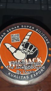 Gelasan Tournament The Jack 6000 Yard By Uwais Kites Bonus Bladu Kenur & Pelindung Jari