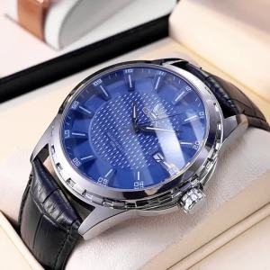 OLEVS | Đồng Hồ Đeo Tay Thạch Anh Nam OPK 30M Dây Da Bằng Thép Không Gỉ Chống Thấm Nước Dạ Quang Tay Phong Cách Doanh Nhân Mặt Tròn 6037