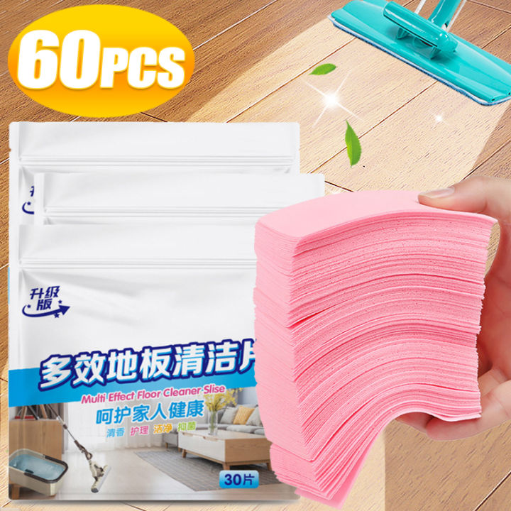 60/30Pcs Floor Cleaner Tablets Household Decontamination Brightening