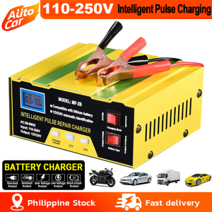 Portable Car Battery Jump Starter Battery Charger 12v 24v Heavy Duty Japan Original Battery Charger For Motorcycle Battery Charger For Car Lithium Charger 12volts