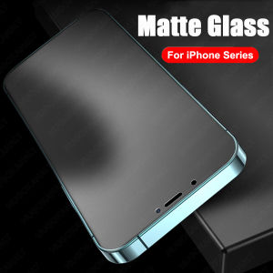 Matte Tempered Glass for IPhone 16 Pro Max 16 Plus IPhone 15 Pro Max 14 13 Mini 12 11 XS Max XR X 8 7 6 6s SE 2020 SE3 2022 SE4 2025 Anti Fingerprint Screen Protector Film