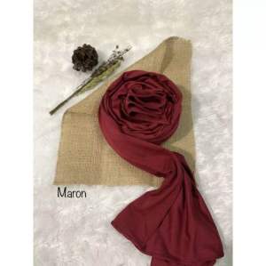 Pasmina Oval Inner Ninja Jersey Premium!! // kerudung oval ninja instan nutup leher TERBARU