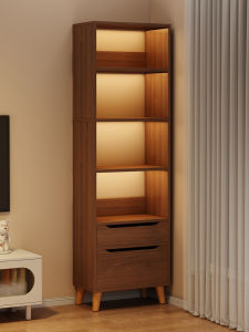 OYIla | Dustproof Narrow Vintage Floor-standing Bookshelf