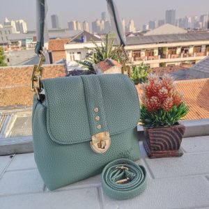 ALFAZA Tas Selempang Wanita Korean style mini model terbaru 2021 tas tenteng simpel model kekinian tas cewe siling bag tas slempang mutiara
