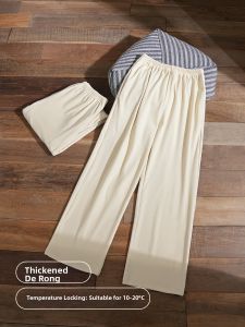 me home wear | Quần Ngủ Dài ấm cho Đôi Lovers Mùa Thu và Đông