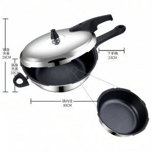 Double Happiness | Multi-function Durable Pressure Cooker Large Capacity