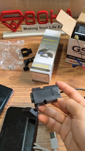 MLD-005 Charger Motor Cas 3.0 QC WaterProof Pasang Stang Spion Casan HP Aki Motorcycle Fast Charger