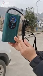 Car Air Pump Tire Inflator Portable Pompa Ban Mobil dan Motor Mini Pompa Angin Elektrik