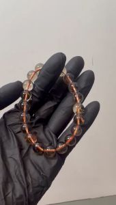 CRYSTAL - Natural Bronze Rutile Bracelet | 天然铜发晶手串