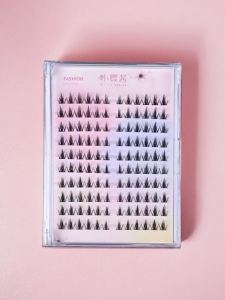 Super Natural High Capacity Fake Eyelashes Pure Desire Manga Cos Eye Small Fairy Wand Easy to Use Artificial Fiber C Curly