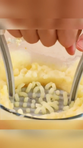 Potato Masher Multi Functional Potato Press Ricer Manual Masher for Smooth Mashed Potatoes Vegetables for Effortless Pressing