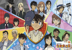 Bandai | Oil Painting Classic Detective Anime Characters By Numbers Modern Wall Decor for Living Room Bedroom Perfect Gift Unframed