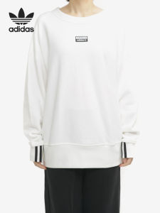 adidas | Classic Logo Womens Casual Sport Round Neck Sweatshirt
