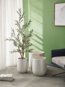 ตู้ปลูกพืชขนาดใหญ่แบบเรียบง่ายและสร้างสรรค์ ต้นไม้เทียมขนาดใหญ่ ตกแต่งสำนักงาน โรงแรม ตกแต่งภายในบ้าน