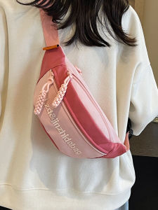 Lightweight Crossbody Bag Womens Chest Pack 2025 New Style Student Dumpling Bag Sports Cycling Single Shoulder Waist Bag Men