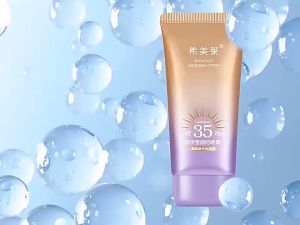 Sunblock Moisturizing Snow Face Sunscreen Lotion SPF35 PA+++ 40ml 希美莱韩伊雪颜防晒霜SPF35+清爽不油腻轻薄防晒隔离霜
