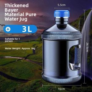 ciiemen | Household Drinking Water Storage Bucket Thick PC