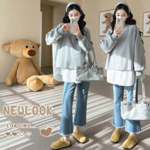 Loose Leisure Buttock Covering Sweatshirt