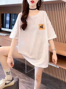 Plus Size Women's Clothing 2024 New Arrival Summer Western Style Fashion Idle Style Short-Sleeved T-shirt Women Stylish Niche Style Top Clothes