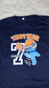 SUMMER88 Baju Kaos Anak Laki Laki Motif Lengan Pendek Warna Navy Size 1-10 Tahun Bahan Spandek soft Lembut