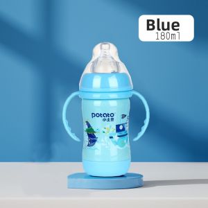 Stainless Steel Insulated Water Bottle for Infants And Toddlers 6 Months And above with Straw Baby Thermal Milk Bottle 1-3 Years