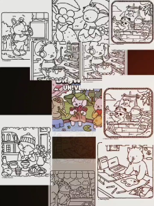 Browmies Universe Coloring Book Buku Mewarnai Untuk Anak Dan Dewasa Healing Therapy Stress Relief Kertas Super Tebal