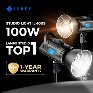 INBEX IL-100S Softbox Lighting Studio: Lampu Studio Foto Video /Livestream Softbox Lighting